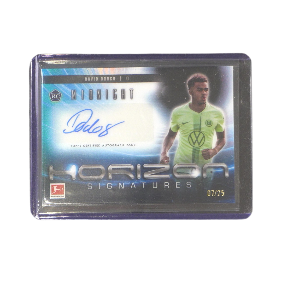 David Odogu 07/25 Autograph - 2024-25 Topps® Midnight Bundesliga (Ungraded Card)