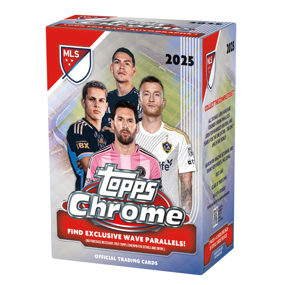 Topps Chrome MLS 2025 Value Box
