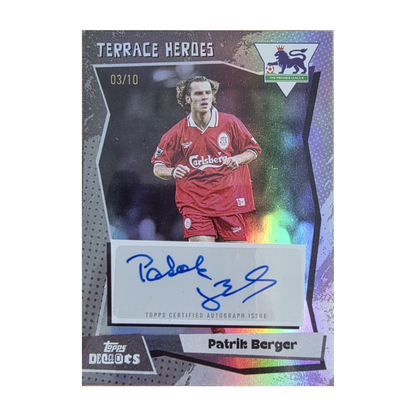 2025 Topps Decades EPL 90's Patrik Berger Auto /10