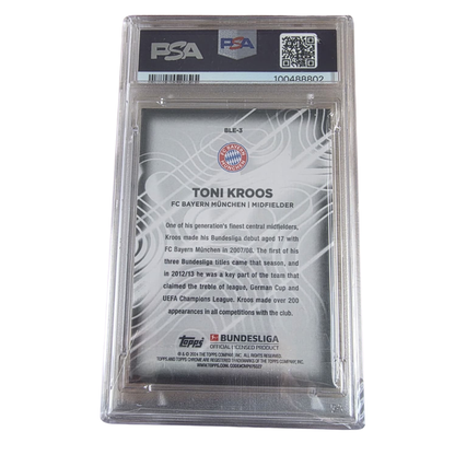 2023-24 Topps Bundesliga 60 Years Toni Kroos Bayern München /60 PSA 9