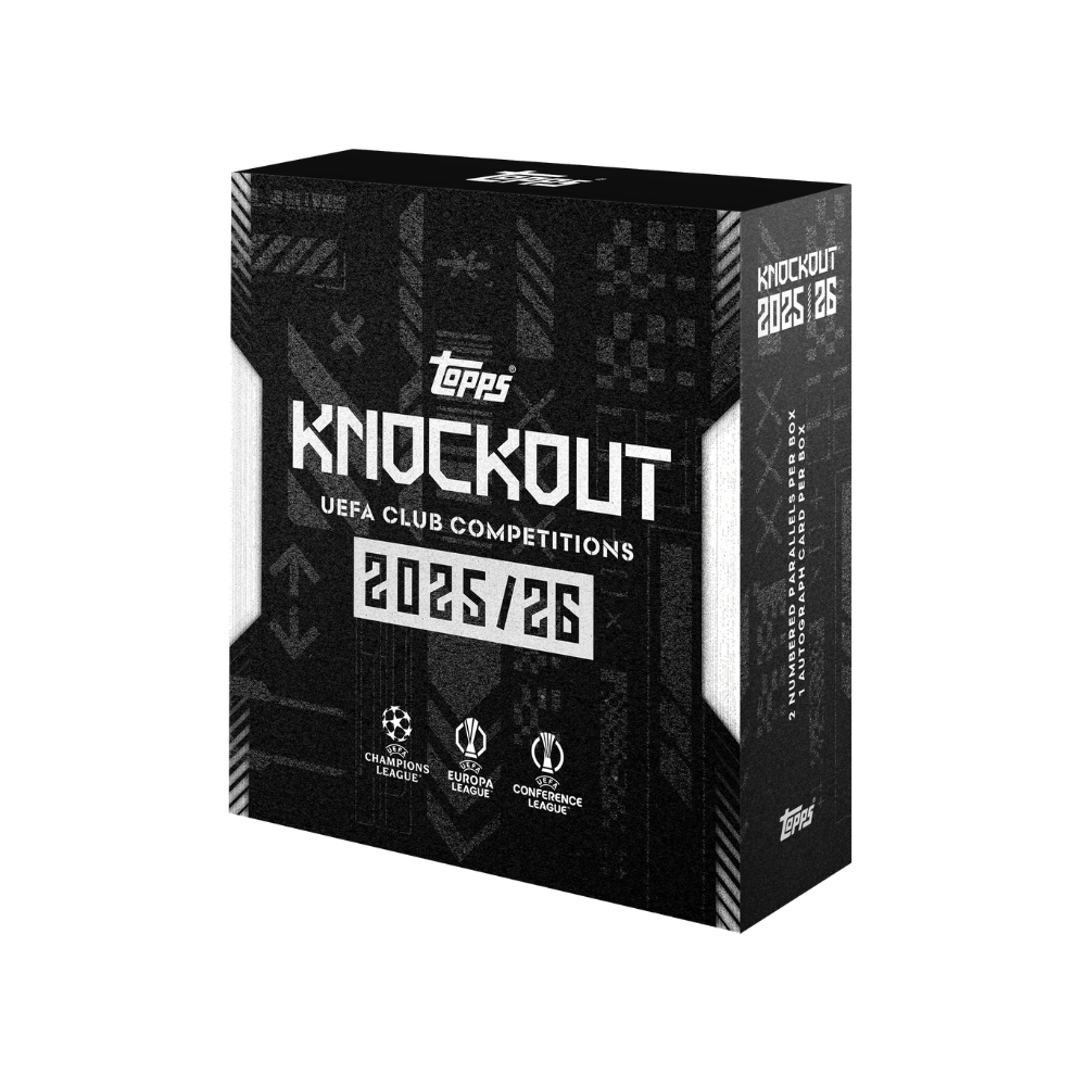 2025-26 Topps UEFA Club Competitions Knockout Hobby Box