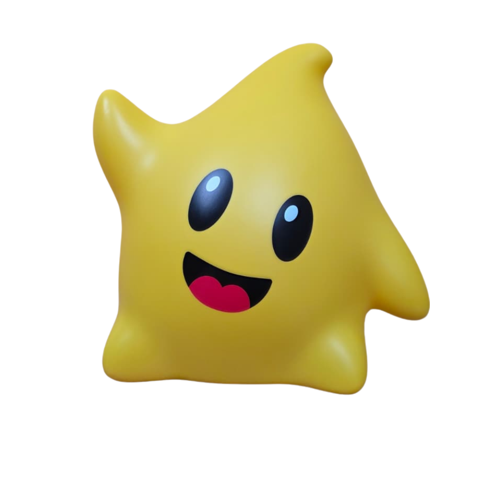 UCI Popcorn Eimer Super Mario Galaxy Stern Light Up Luma Star - Gelb
