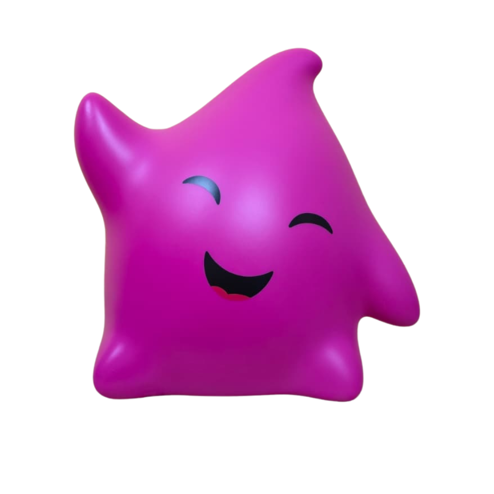 UCI Popcorn Eimer Super Mario Galaxy Stern Light Up Luma Star - Lila