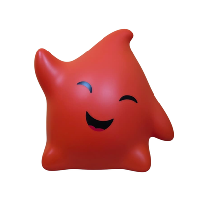 UCI Popcorn Eimer Super Mario Galaxy Stern Light Up Luma Star - Orange