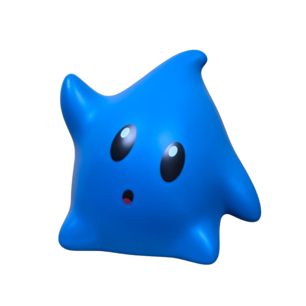 UCI Popcorn Eimer Super Mario Galaxy Stern Light Up Luma Star - Blau