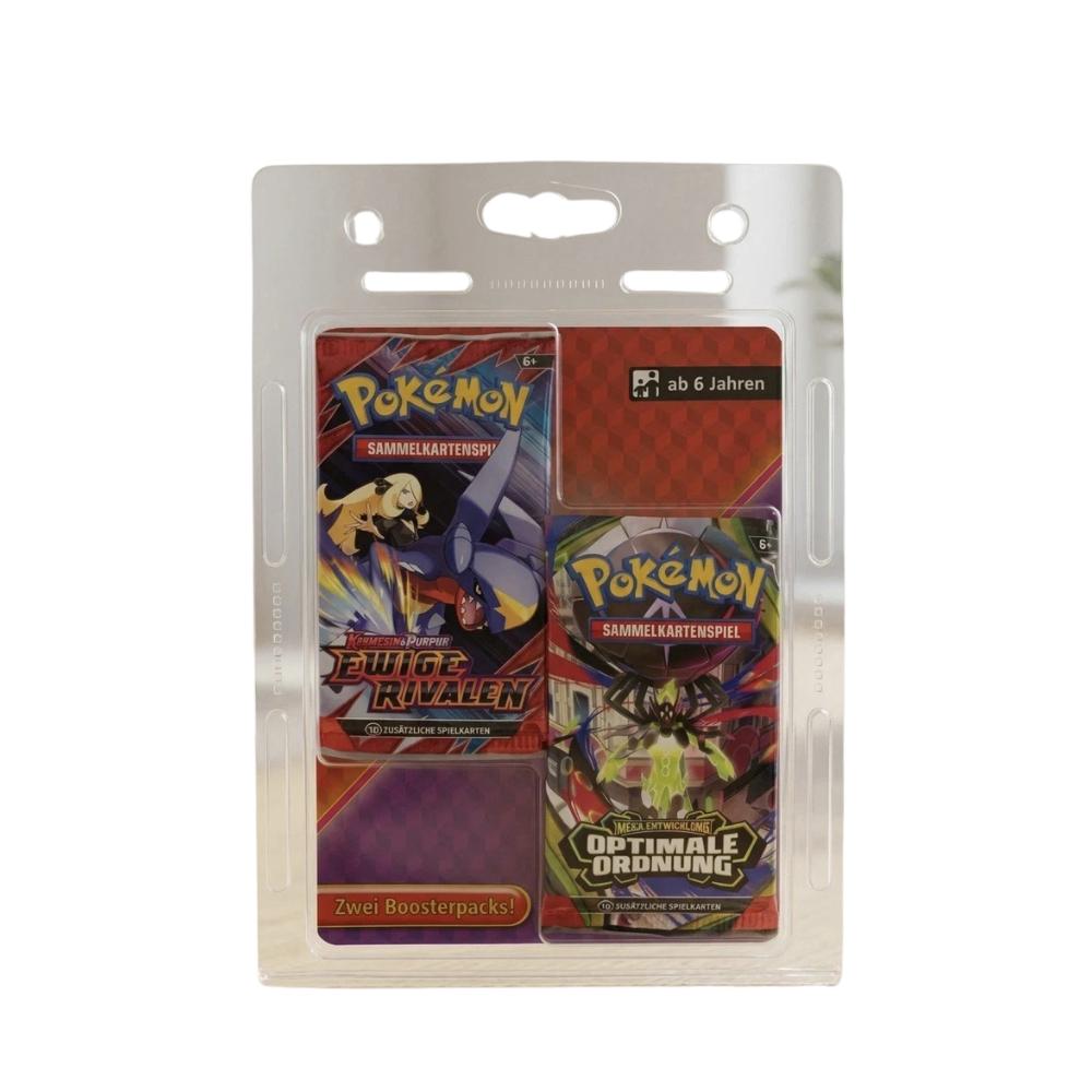Pokémon TCG: Ewige Rivalen & Obsidian Flammen 2-Pack-Blister