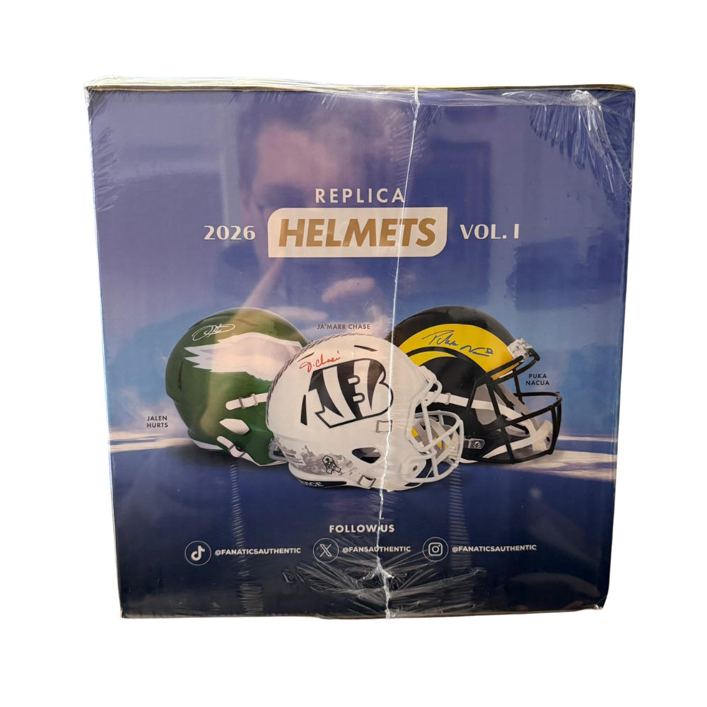 2026 Fanatics Under Wraps Autographed NFL Helmet | Mystery Box Vol. 1