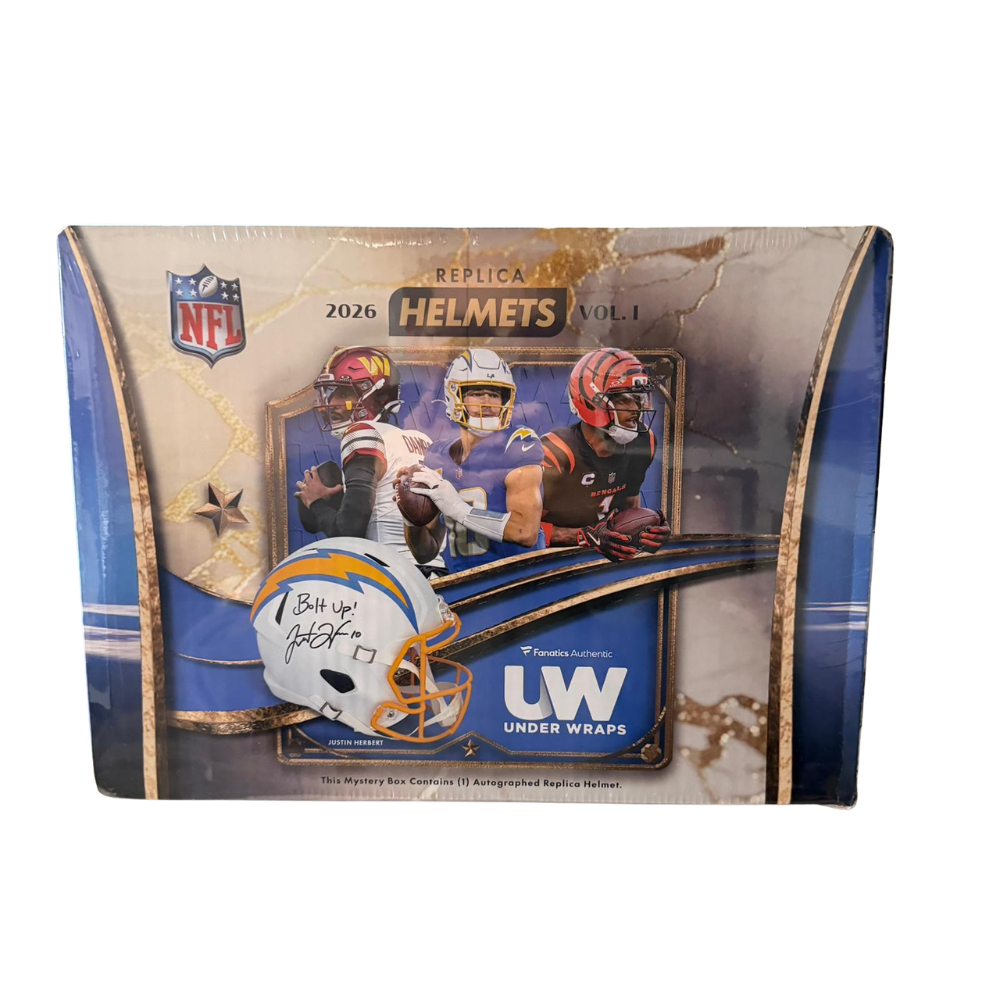2026 Fanatics Under Wraps Autographed NFL Helmet | Mystery Box Vol. 1