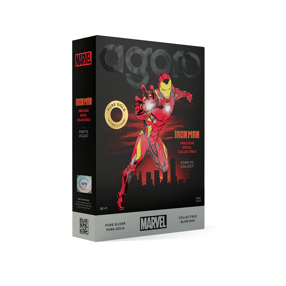 2026 Agoro Marvel Iron Man Blind Box