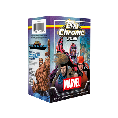 2026 Topps Chrome Marvel Comics Value Box