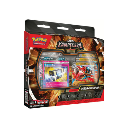 Pokémon TCG Mega Lucario ex Liga Kampfdeck Deutsch
