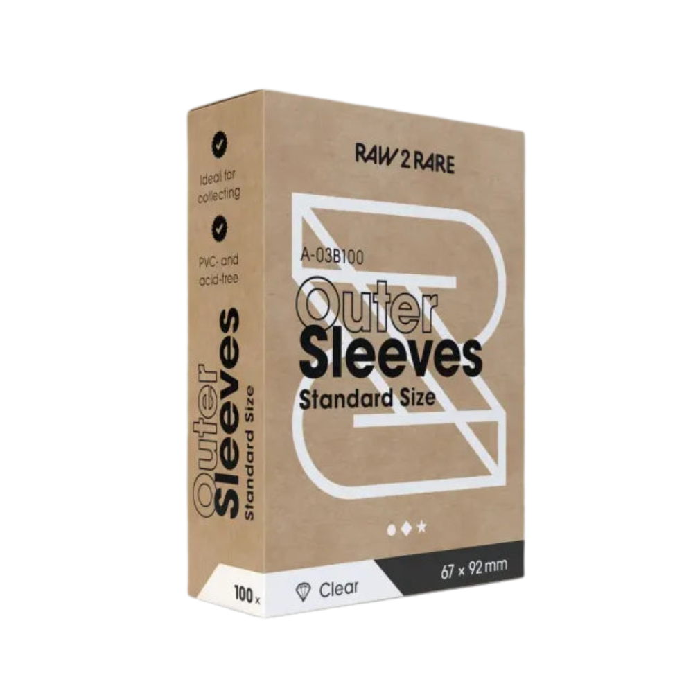 Raw2Rare Outer Sleeves Standard Size | 100 Stück TCG Hüllen