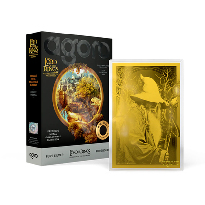 2026 Agoro Lord of the Rings Guardians of the Fellowship 5g Silver Foil Blind Box