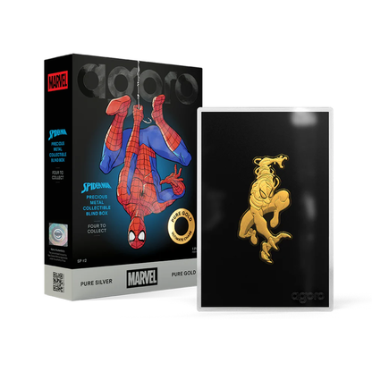 2026 Agoro Spider-Man Transforms 1/2oz Silver Coin Blind Box
