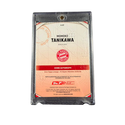 Momoko Tanikawa Bayern München Lineage Bundesliga 2025-26 Auto Rookie /50