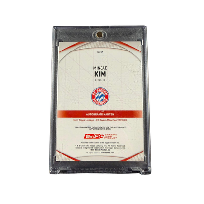 Minjae Kim Bayern München Bundeliga Lineage 2025-26 Auto /5