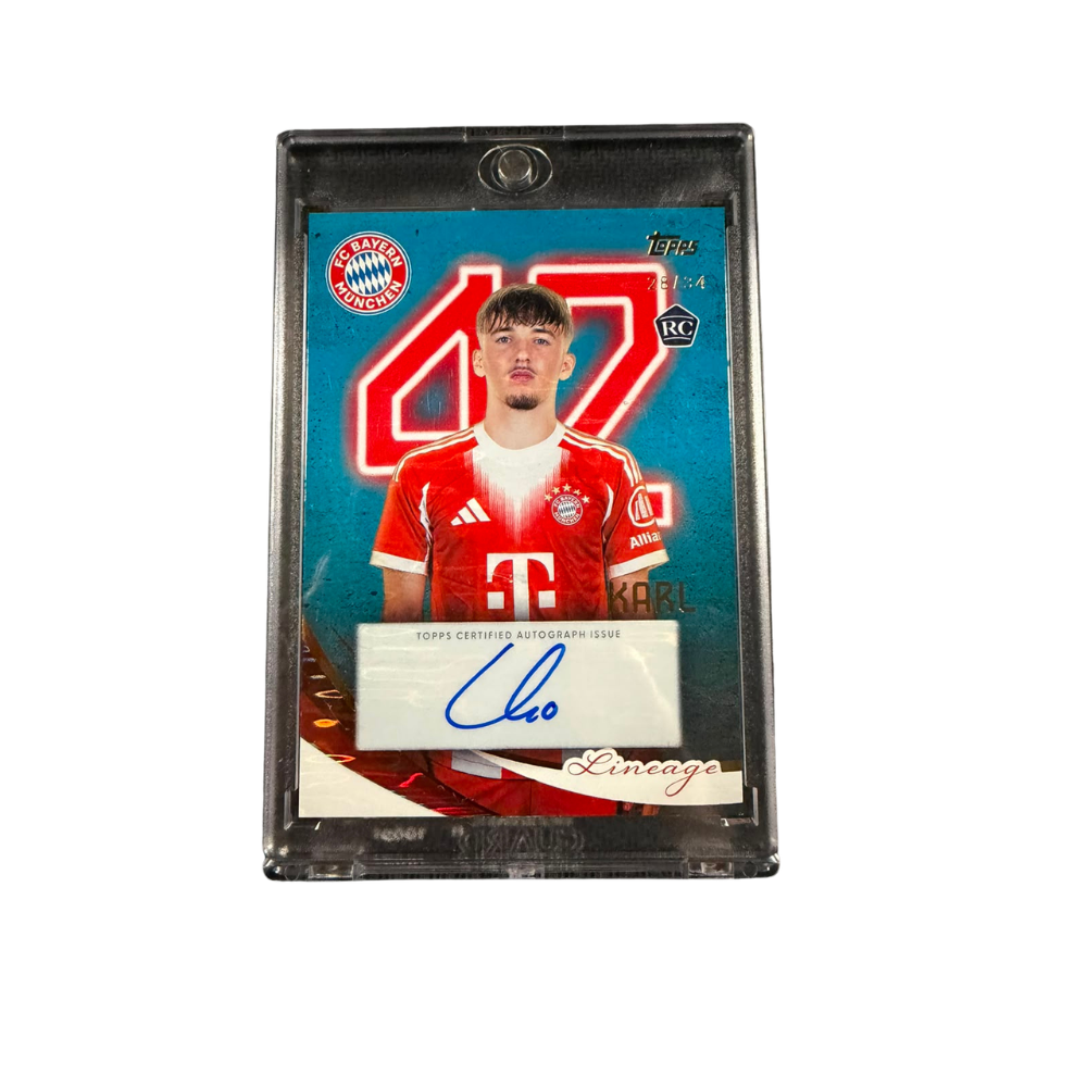 Lennart Karl Bayern München Bundesliga Lineage 2025-26 Auto Rookie /34