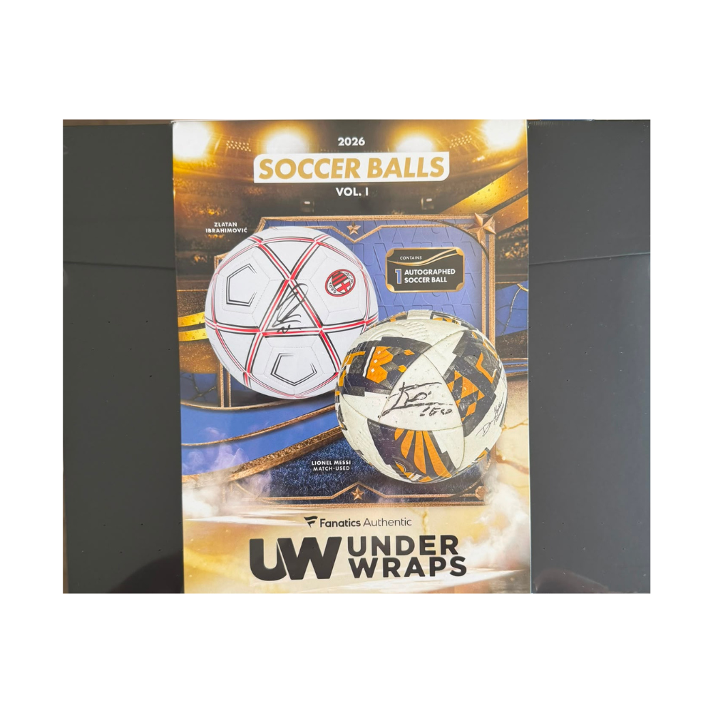 2026 Fanatics Under Wraps Soccer Balls Vol. 1 | Signed Memorabilia