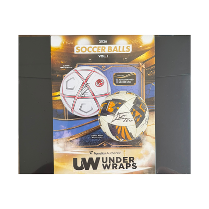 2026 Fanatics Under Wraps Soccer Balls Vol. 1 | Signed Memorabilia