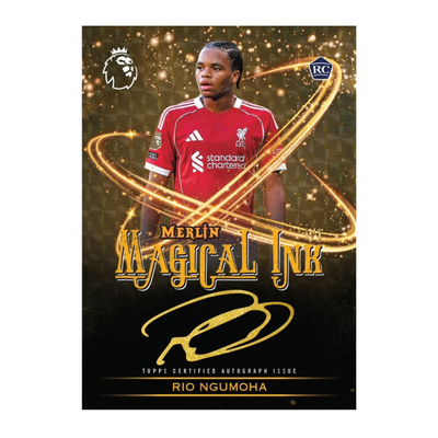 2025-26 Topps Merlin Premier League Chrome Hobby Box