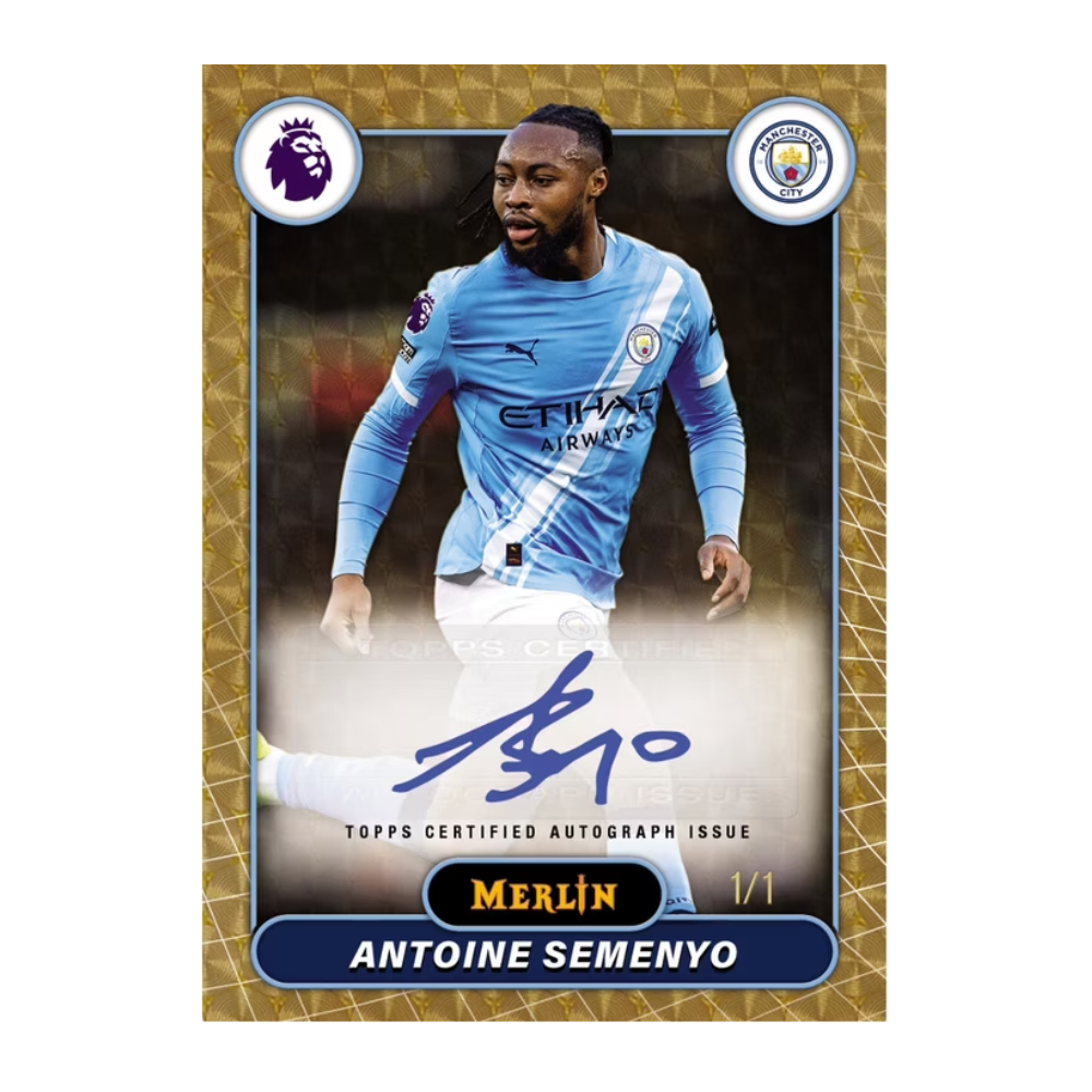 2025-26 Topps Merlin Premier League Chrome Hobby Box