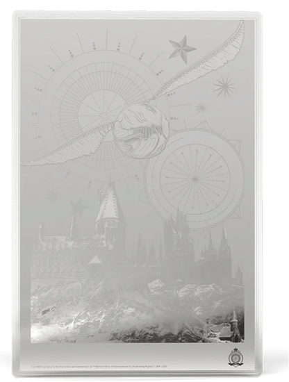 2026 Agoro Warner Bros. Harry Potter and the Sorcerers Stone 1 oz Silber Poster