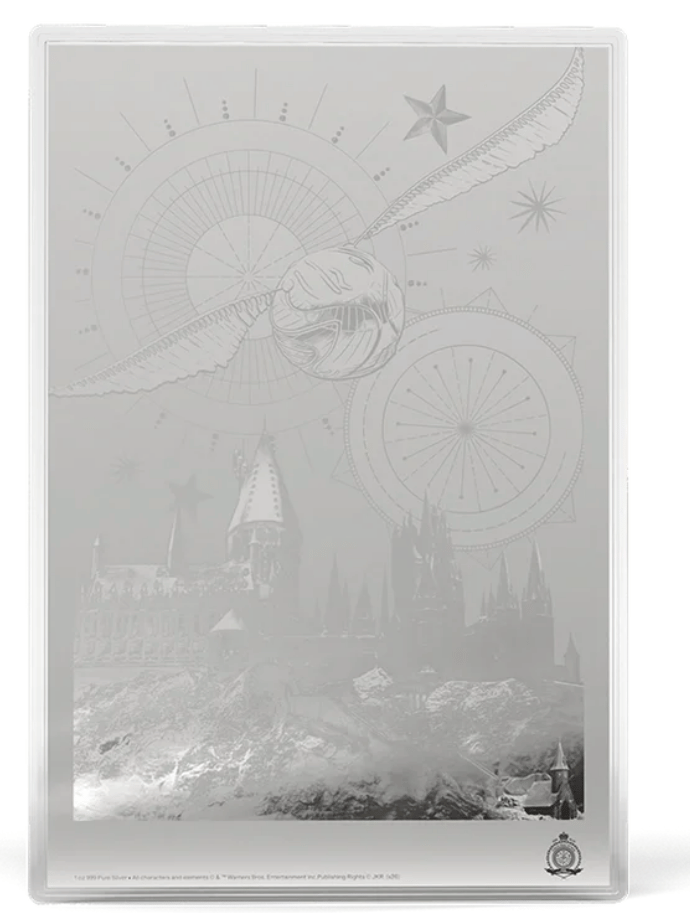 2026 Agoro Warner Bros. Harry Potter and the Sorcerers Stone 1 oz Silber Poster