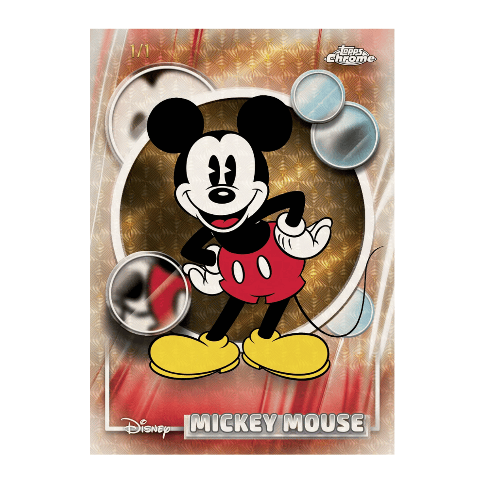 2026 Topps Chrome Disney Value Box
