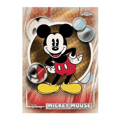 2026 Topps Chrome Disney Value Box