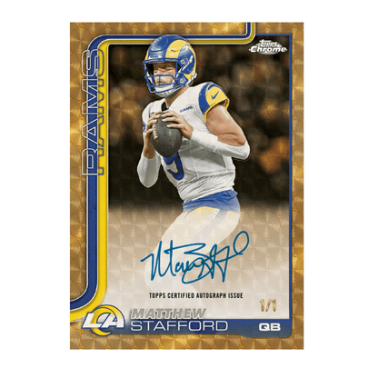 2025 Topps Chrome Football Jumbo Box