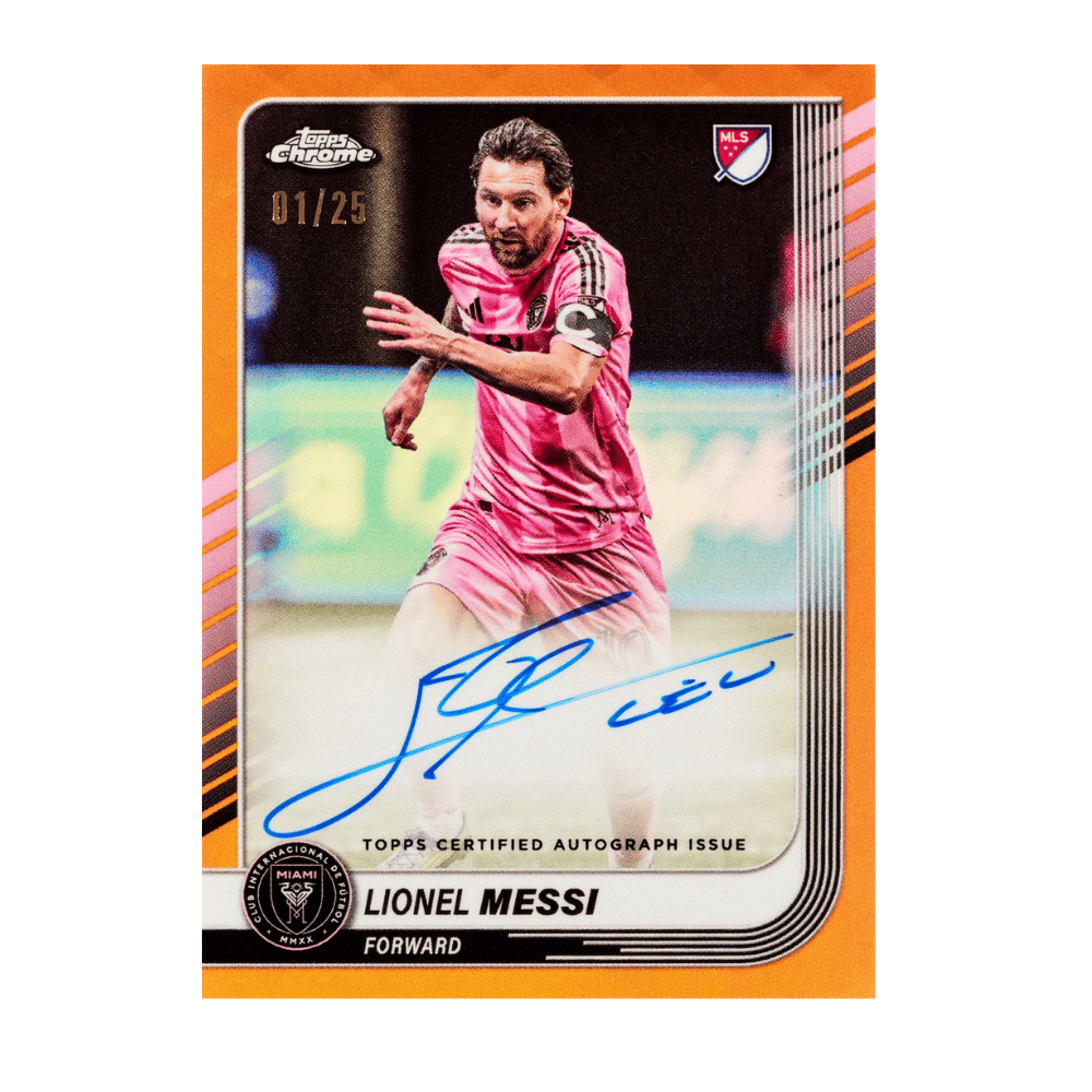 Topps Chrome MLS 2025 Value Box