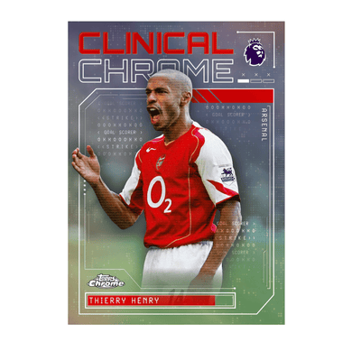 2025/26 Topps Premier League Chrome Collectors Tin Box
