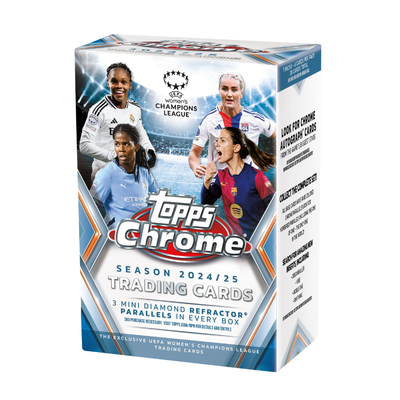 Topps Chrome UEFA Women's Champions League 2024/25 Value Box