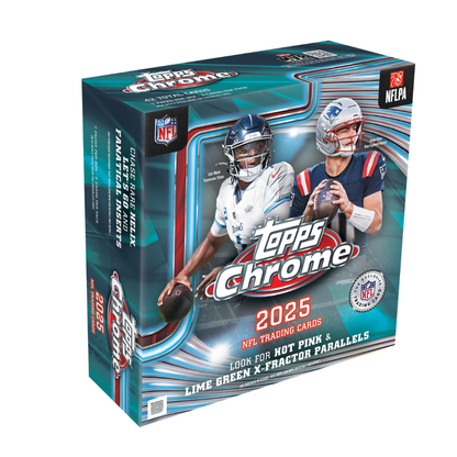 2025 Topps Football Chrome Mega Box
