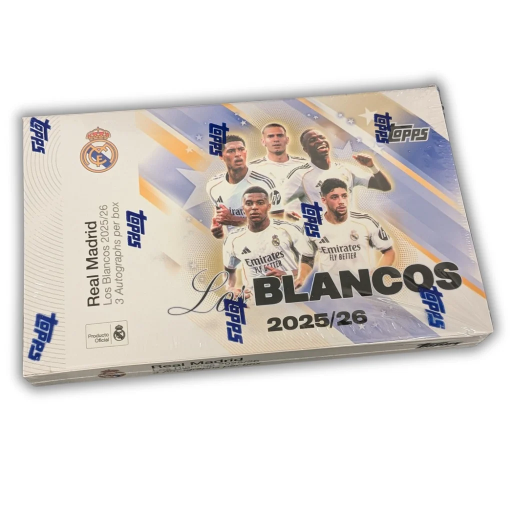 Topps Real Madrid Los Blancos 2025/26 Hobby Box