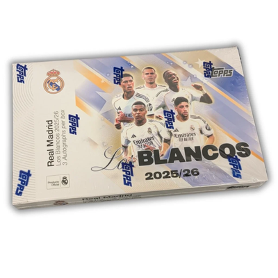 Topps Real Madrid Los Blancos 2025/26 Hobby Box