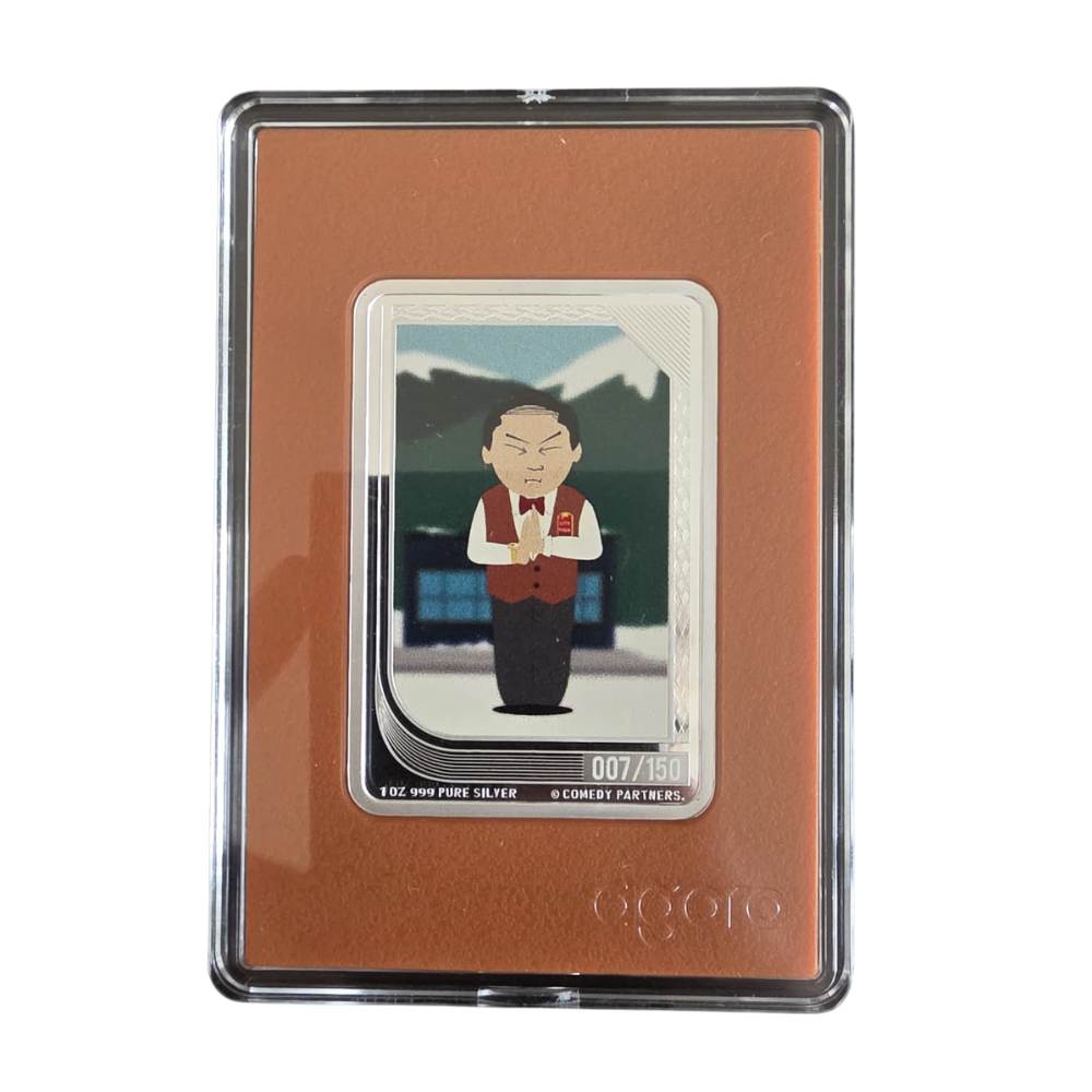 2025 Agoro South Park Tuong Lu Kim City Wok 1 OZ 999 Silver /150