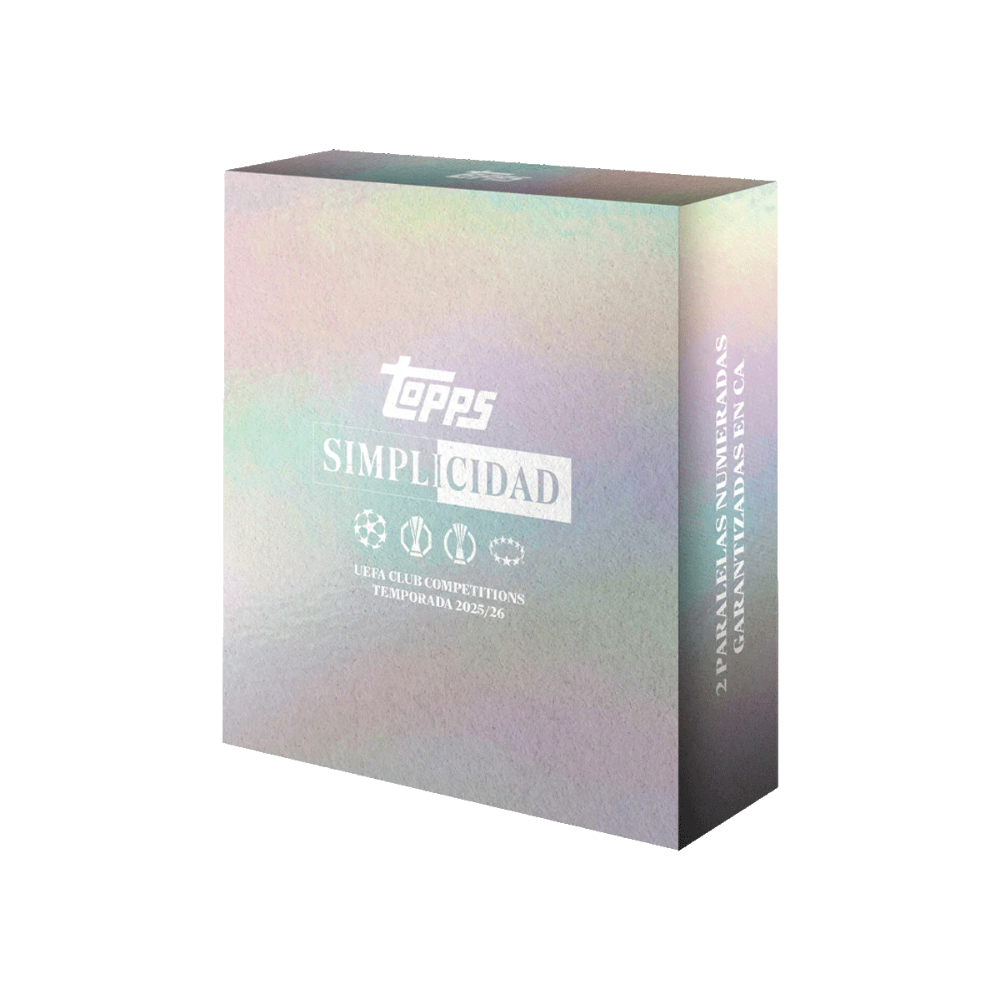 2025-26 Topps UEFA Simplicidad Box