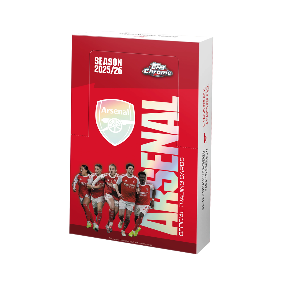 2025/26 Topps Chrome Arsenal Hobby Box