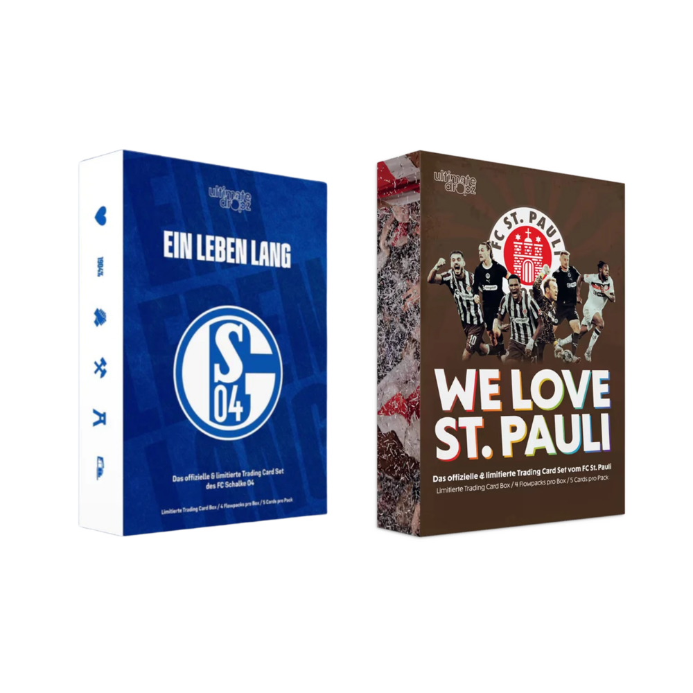 2026 UltimateDropz FC Schalke 04 Ein Leben Lang + We Love St. Pauli Team Box
