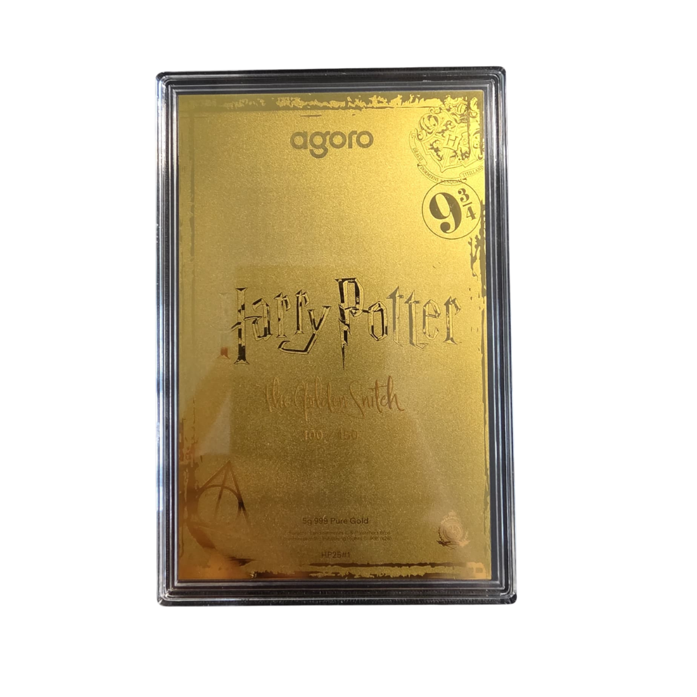 Agoro Harry Potter 25 Years of Magic 8 Card Full Set Silver + Gold Cards