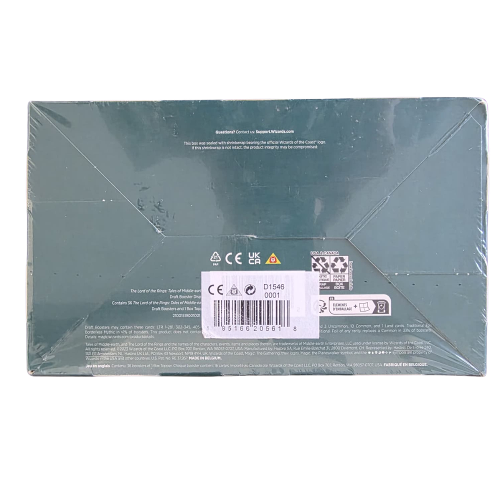 Magic the Gathering The Lord of the Rings: Tales of Middle-earth Draft Booster Box - Booster Displays