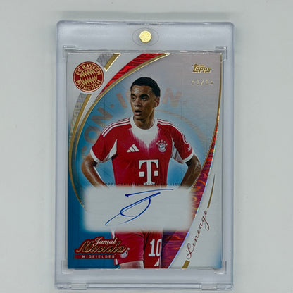 Jamal Musiala Lineage Topps 2025-26 Bayern München Auto /34