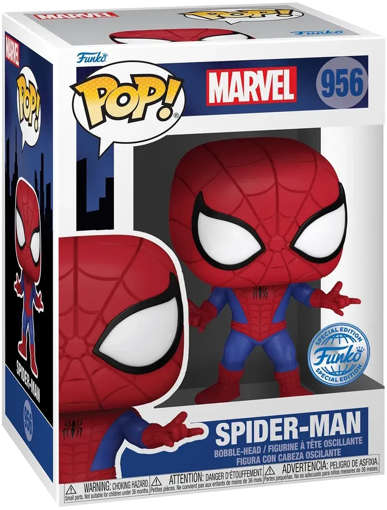 FUNKO POP! Marvel Spider Man #956 Special Edition Vinyl Figur