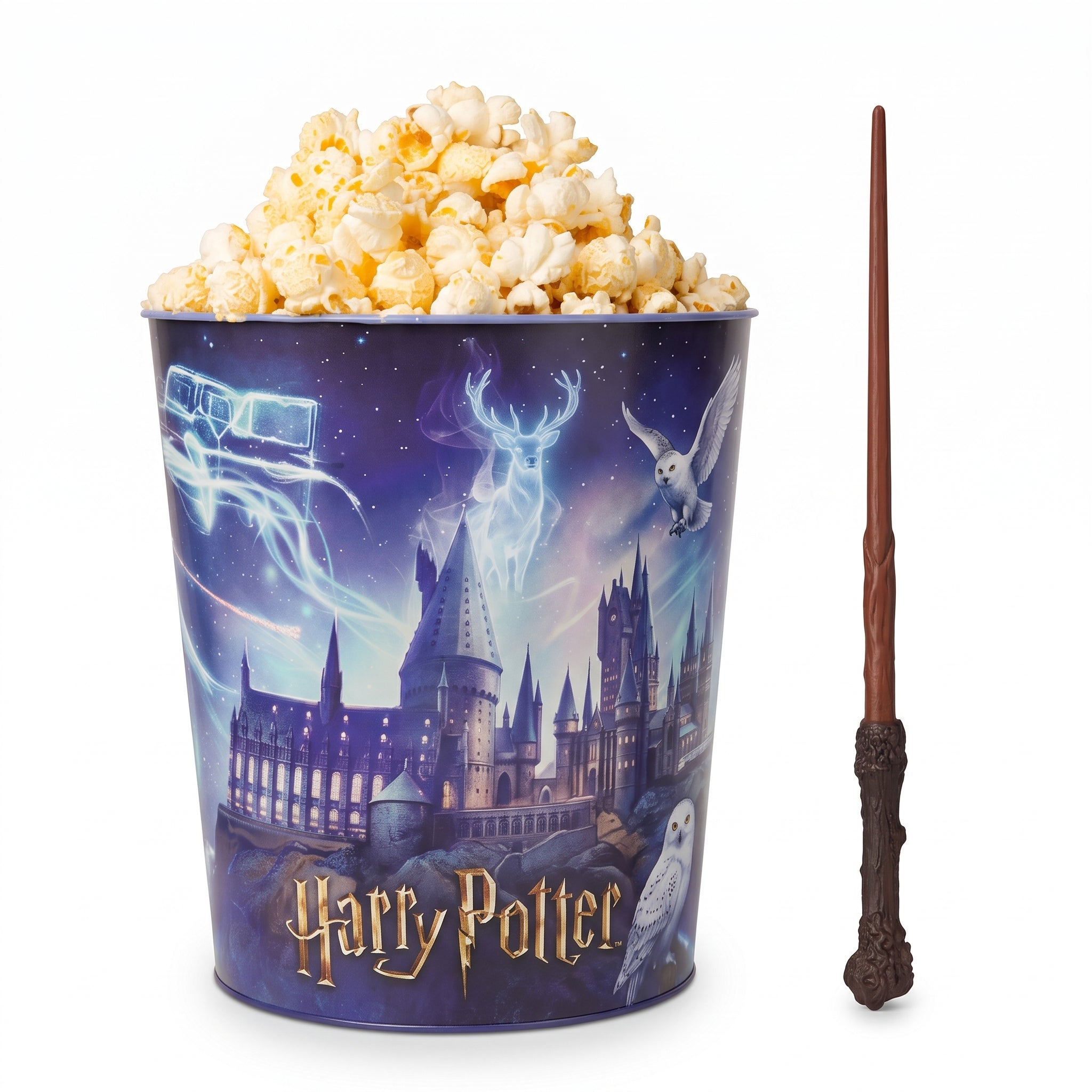 Harry Potter - 25th Anniversary - UCI Popcorn Eimer mit Zauberstab