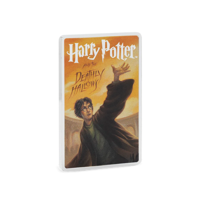 Agoro Harry Potter Book Covers: Harry Potter and the Deathly Hallows 2oz Silver