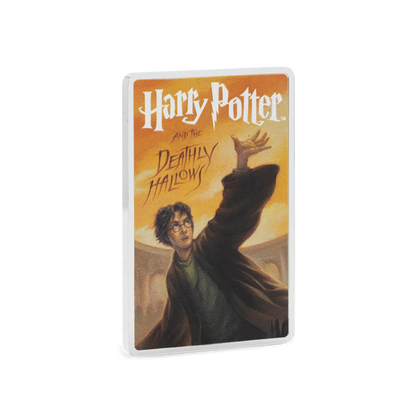 Harry Potter Book Covers: Harry Potter and the Deathly Hallows 2oz Silver