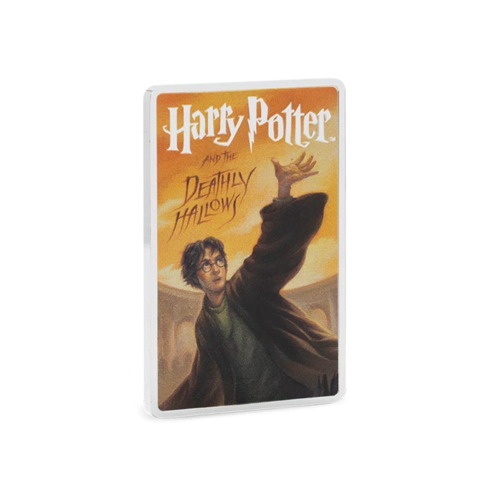 Harry Potter Book Covers: Harry Potter and the Deathly Hallows 2oz Silver