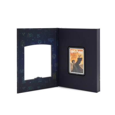 Agoro Harry Potter Book Covers: Harry Potter and the Deathly Hallows 2oz Silver