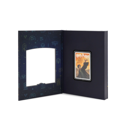 Harry Potter Book Covers: Harry Potter and the Deathly Hallows 2oz Silver